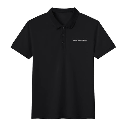 Embroidered Unisex Cotton Polo Shirt With Logo