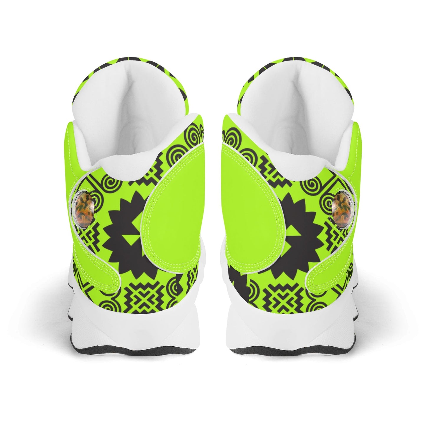 Hmong Savage Vision Leather Basketball Shoes