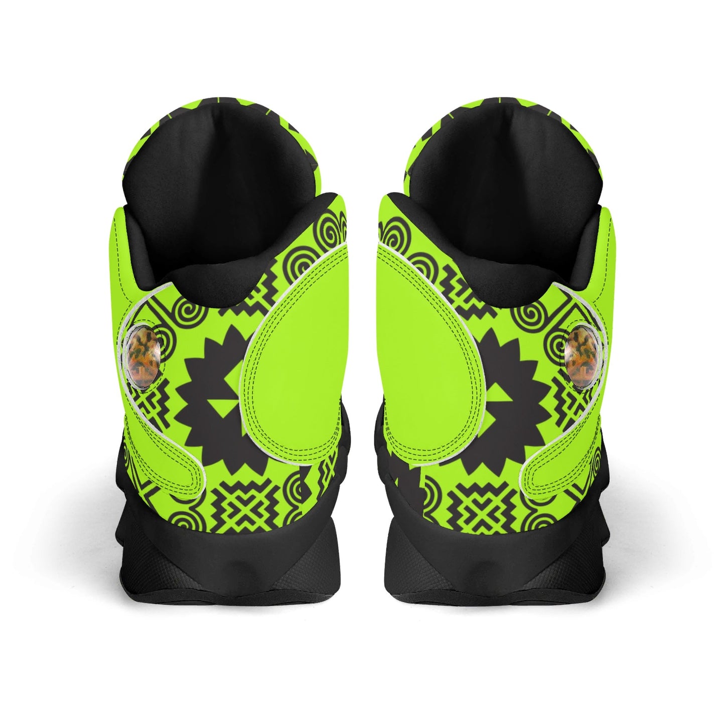 Hmong Savage Vision Leather Basketball Shoes