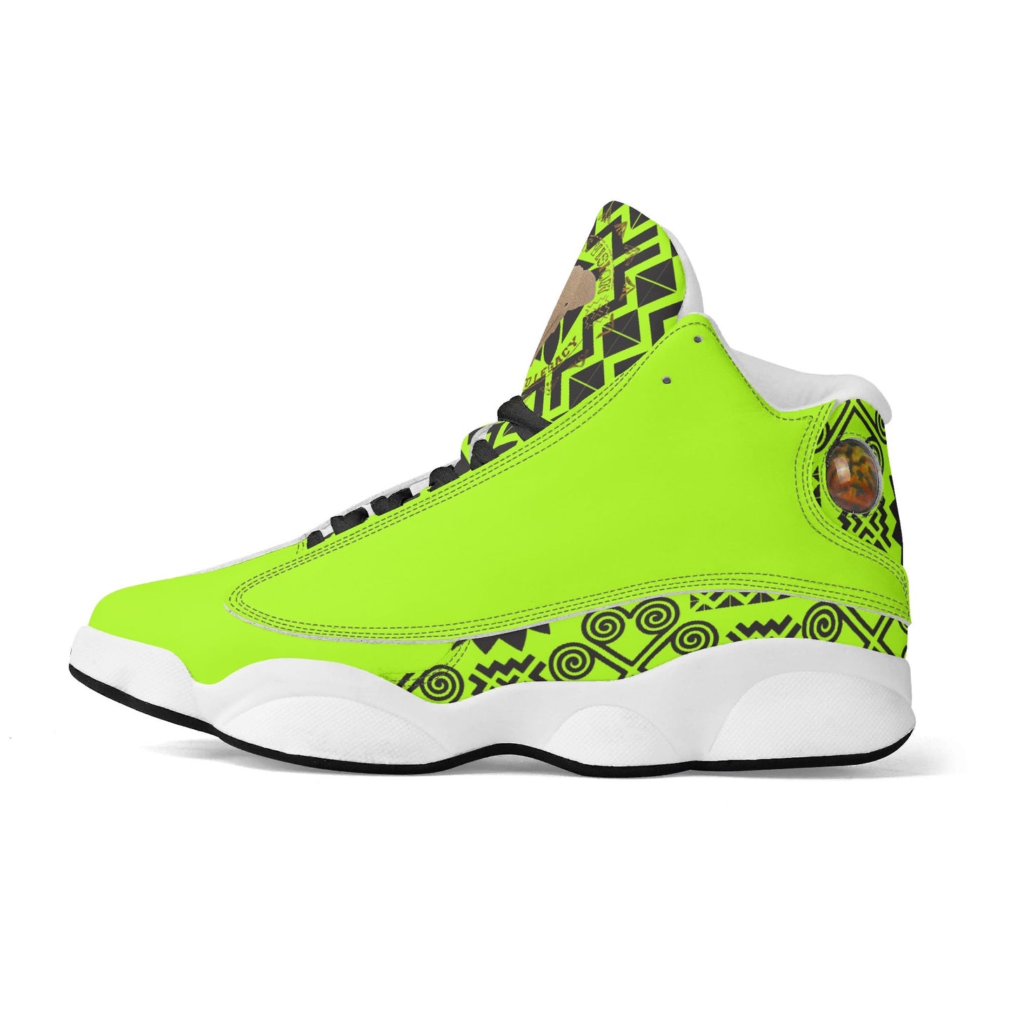 Hmong Savage Vision Leather Basketball Shoes