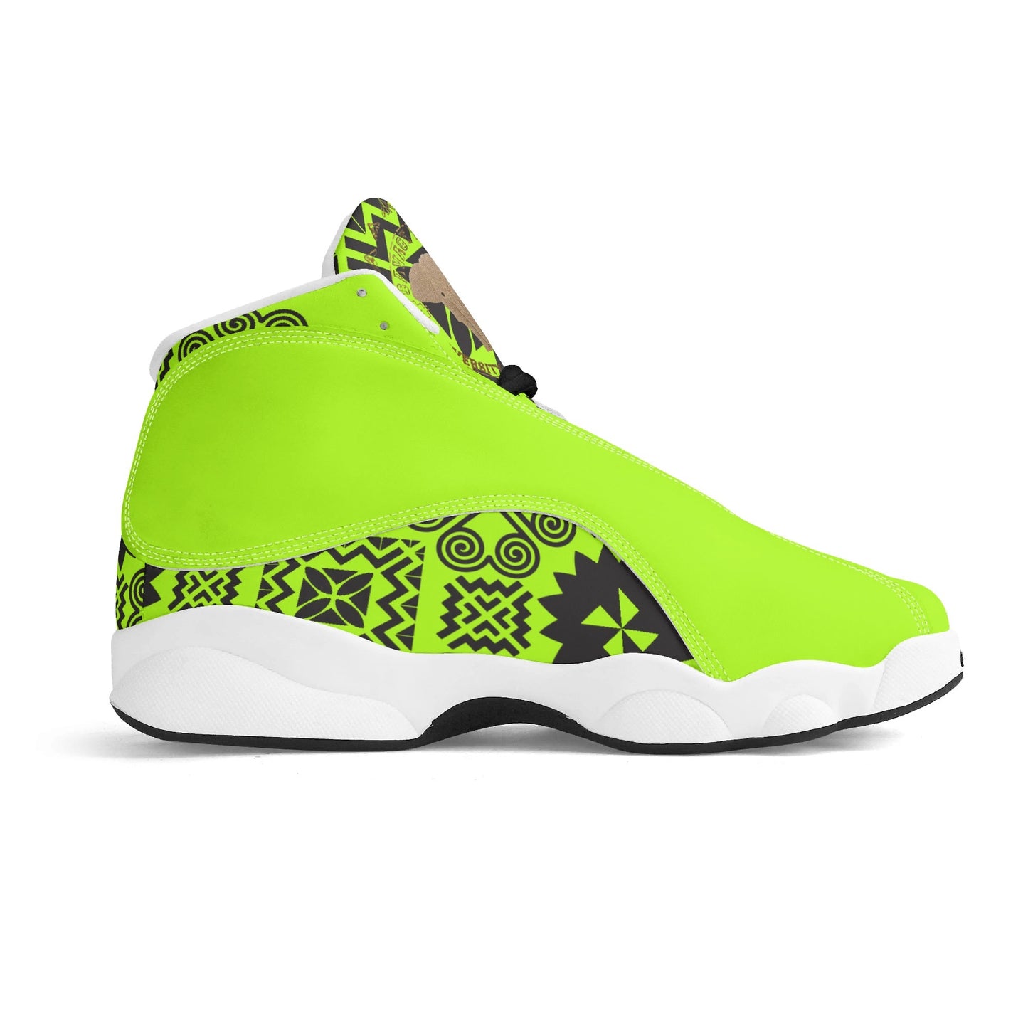 Hmong Savage Vision Leather Basketball Shoes