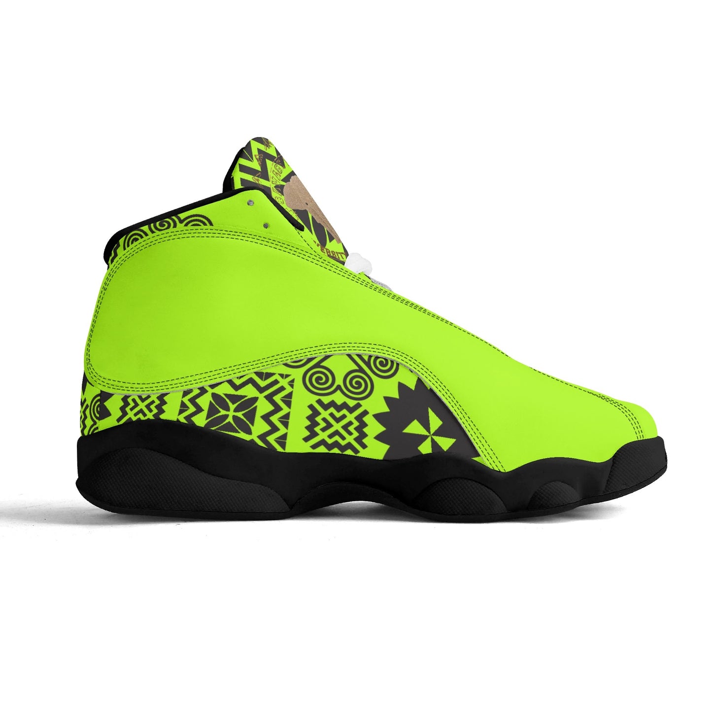 Hmong Savage Vision Leather Basketball Shoes