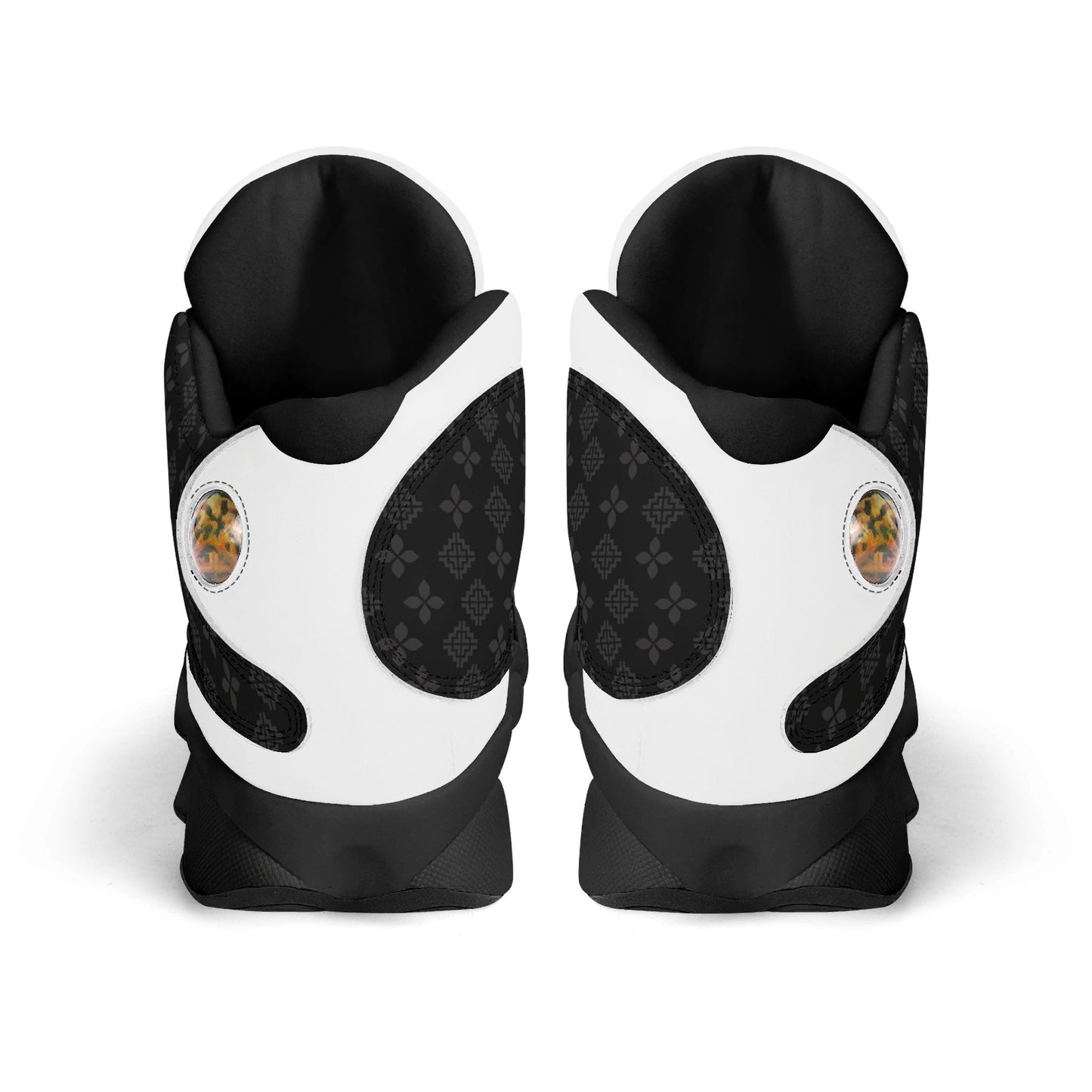 Hmong Savage Vision Leather Basketball Shoes Bred for the Journey