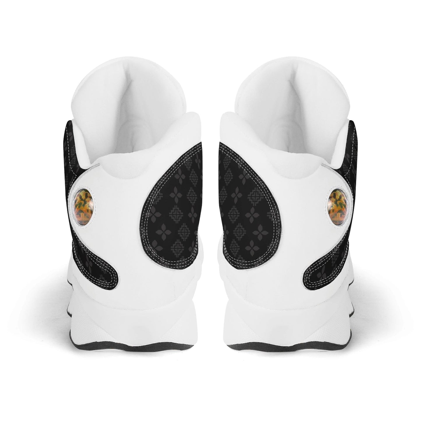 Hmong Savage Vision Leather Basketball Shoes Bred for the Journey