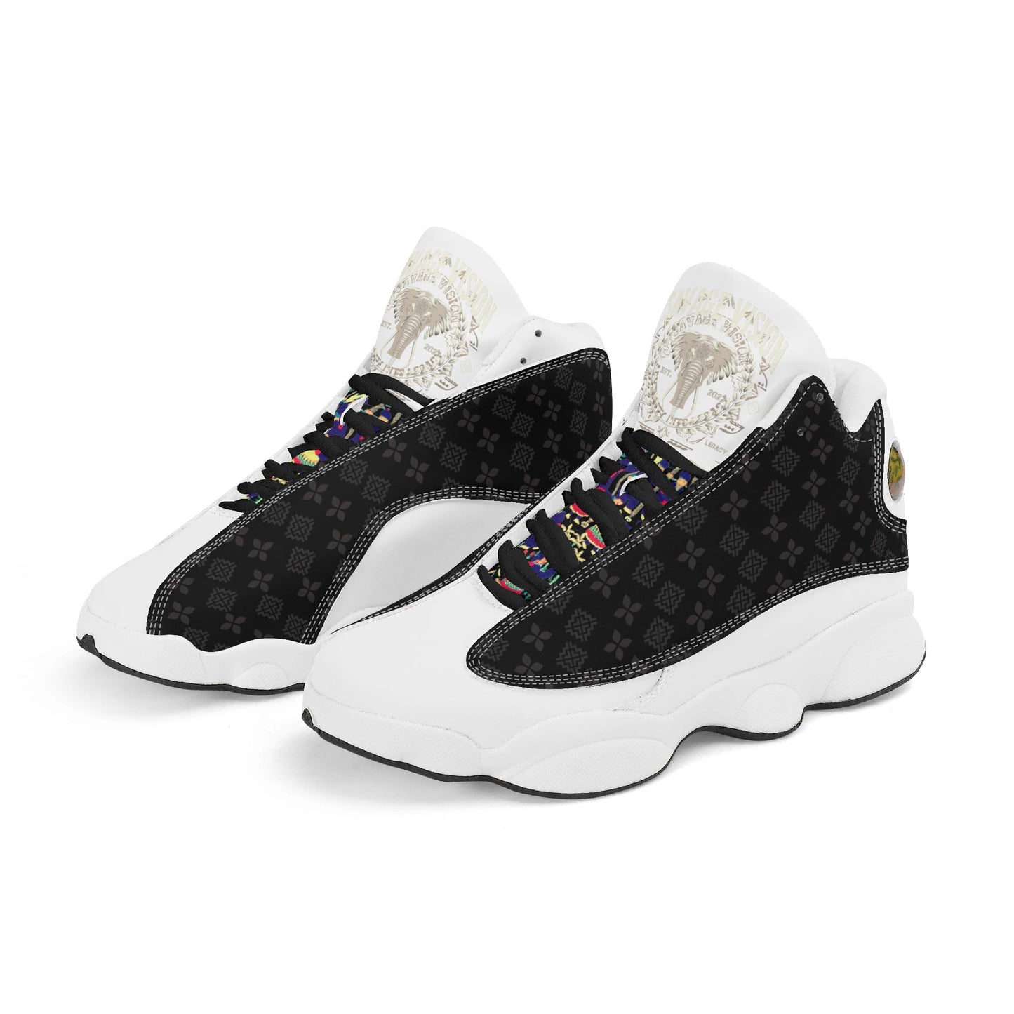 Hmong Savage Vision Leather Basketball Shoes Bred for the Journey