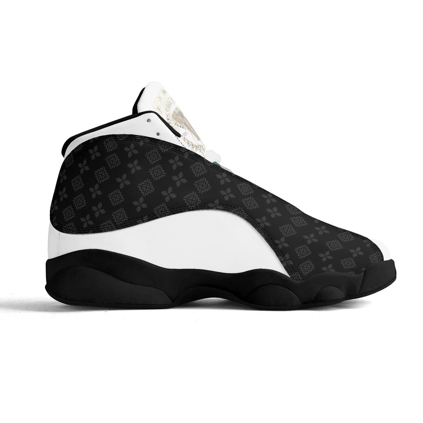 Hmong Savage Vision Leather Basketball Shoes Bred for the Journey