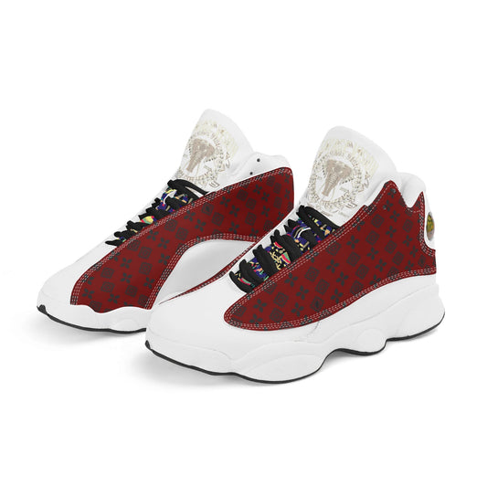 Hmong Savage Vision Leather Basketball Shoes Bred for the Journey