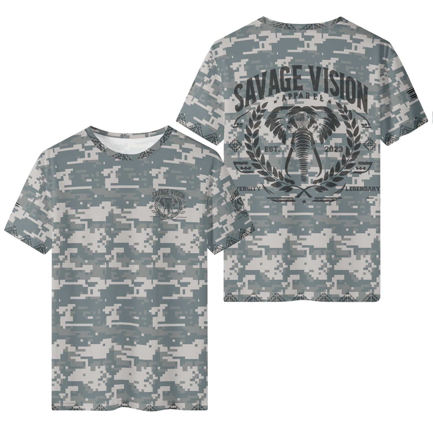 Savage Vision Camoflauge T Shirt
