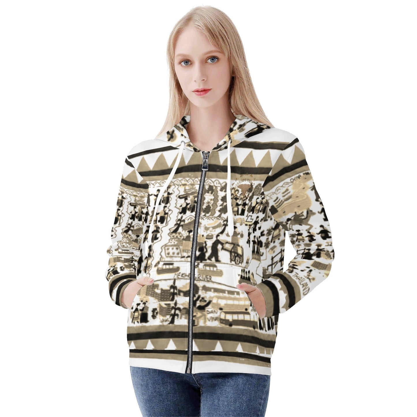 Savage Vision Women Hoodie Jacket