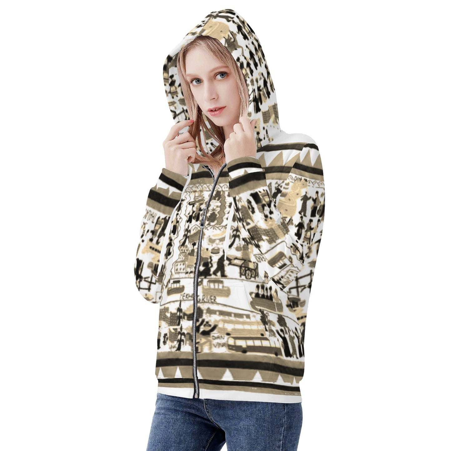Savage Vision Women Hoodie Jacket