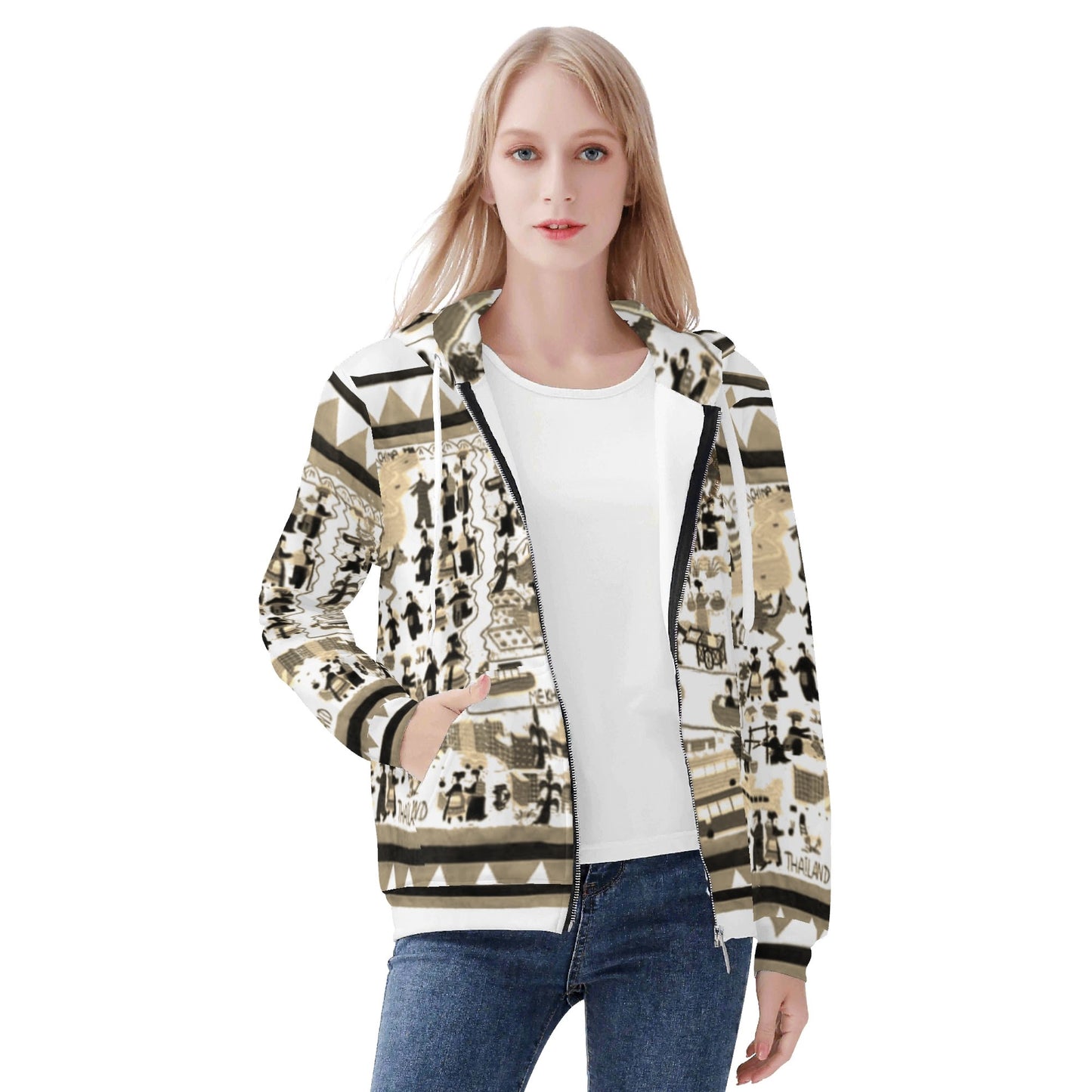 Savage Vision Women Hoodie Jacket