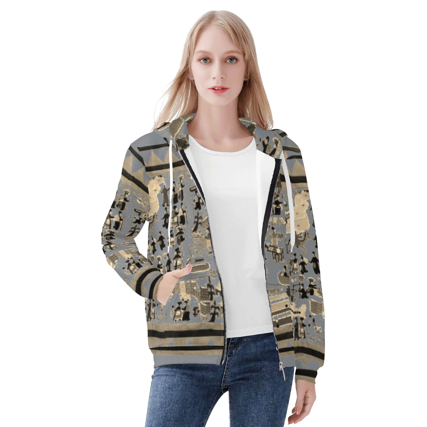 Savage Vision Women Hoodie Jacket