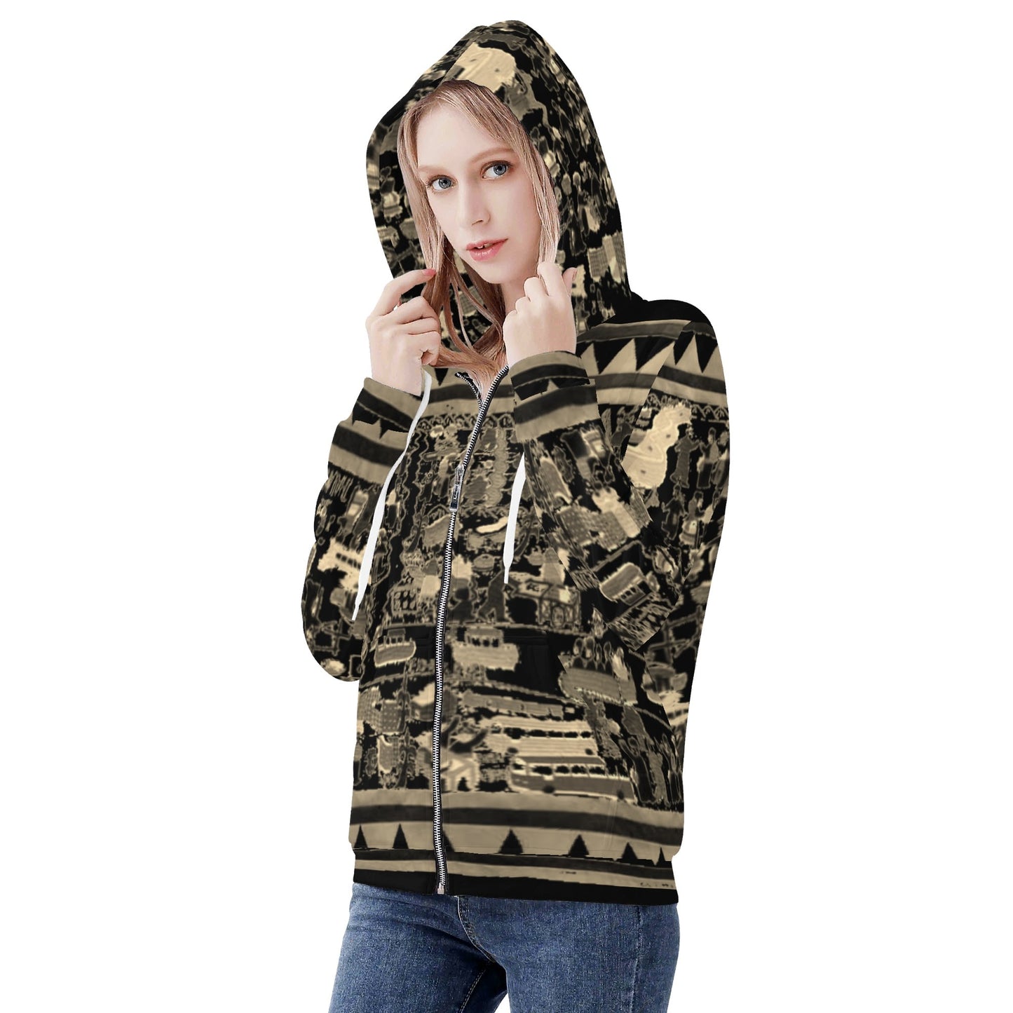 Savage Vision Women Hoodie Jacket