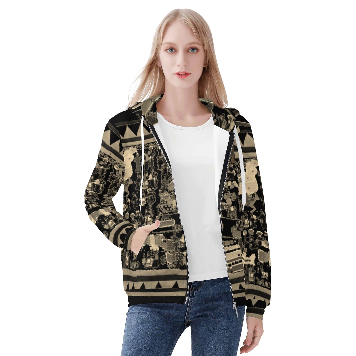 Savage Vision Women Hoodie Jacket