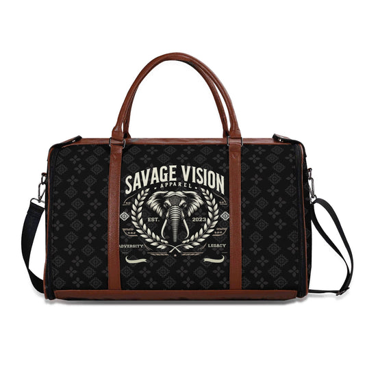 Hmong Savage Vision Super Leather Duffle Bag