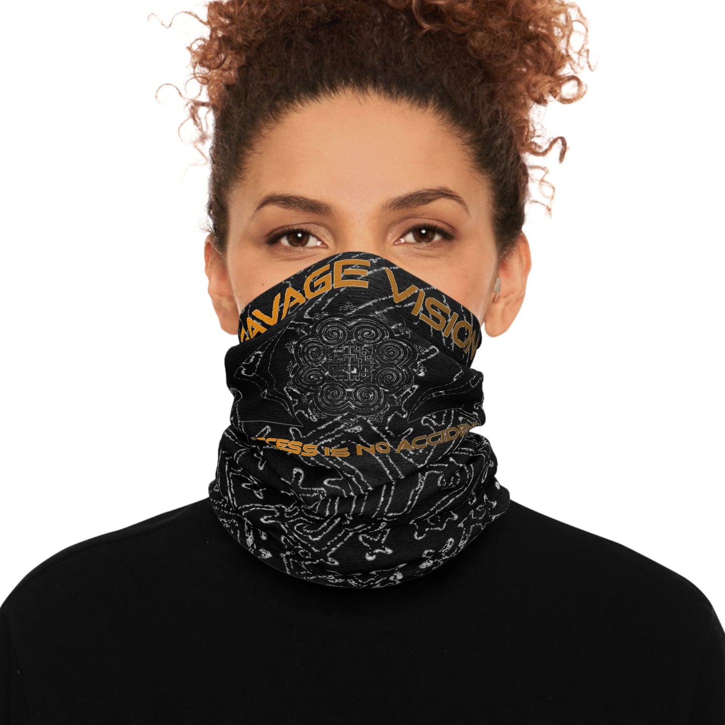 Savage Vision Black Tube Scarf