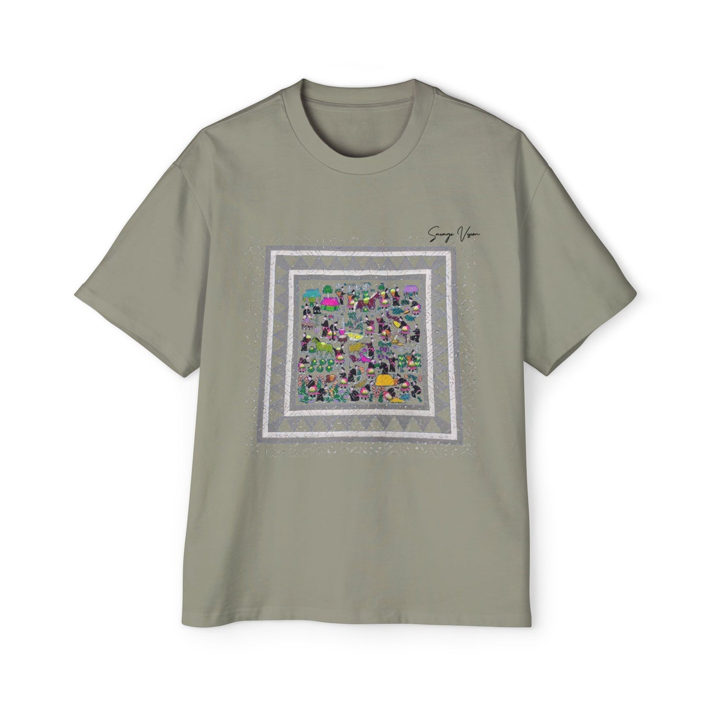 Savage Vision Hmong Story Bulky T-shirt