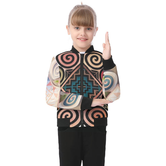 Hmong Kids Bomber Jacket by Savage Vision