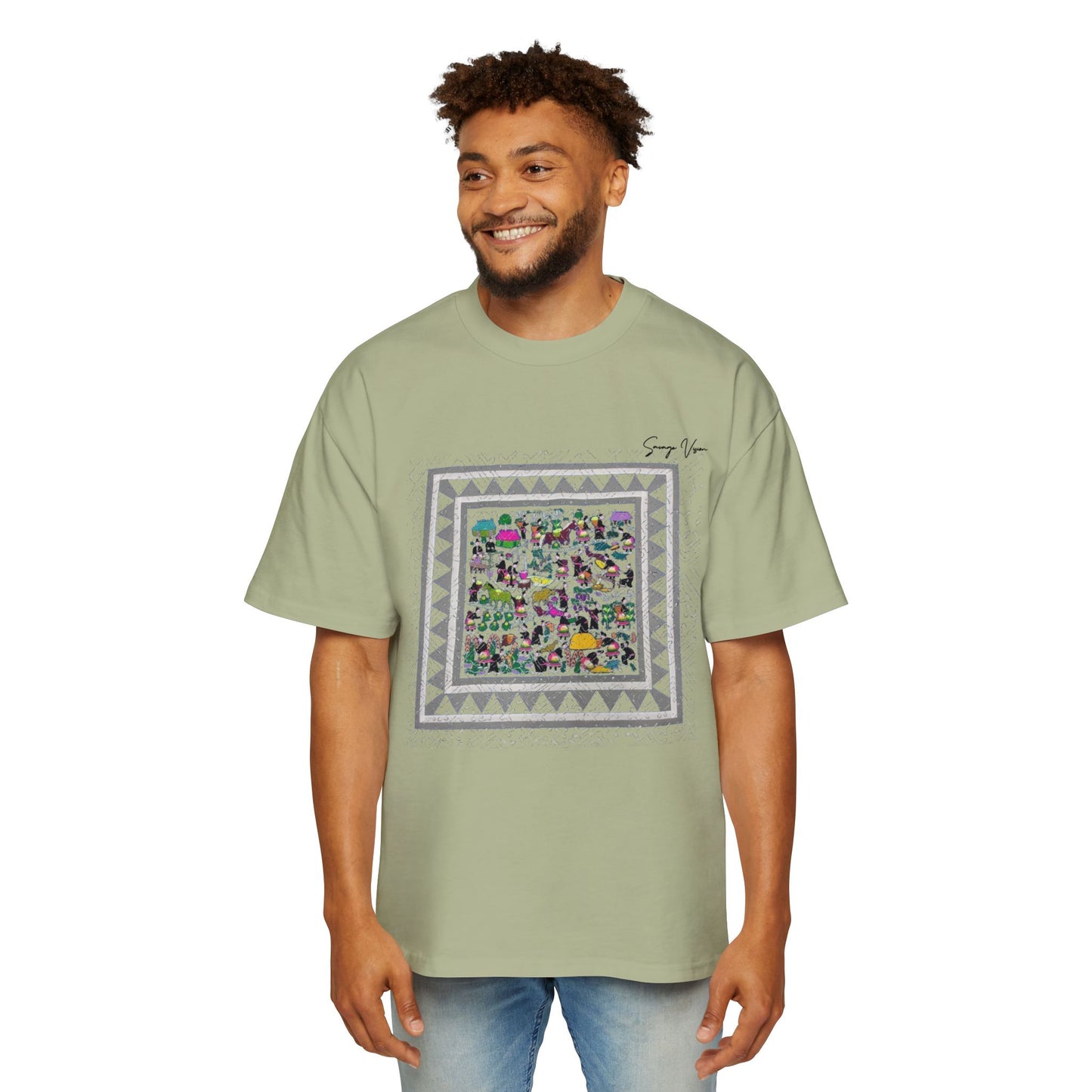Savage Vision Hmong Story Bulky T-shirt