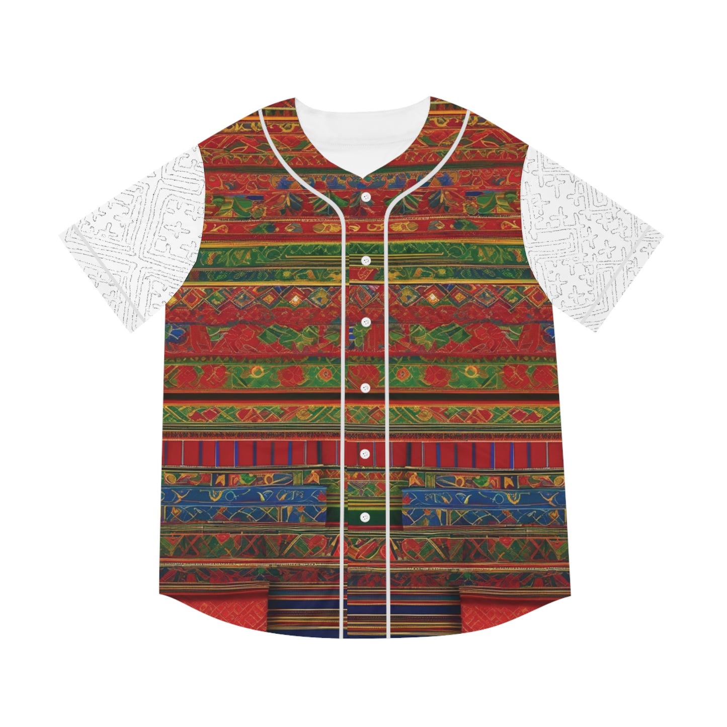 Hmong Inspired Men's Baseball Jersey