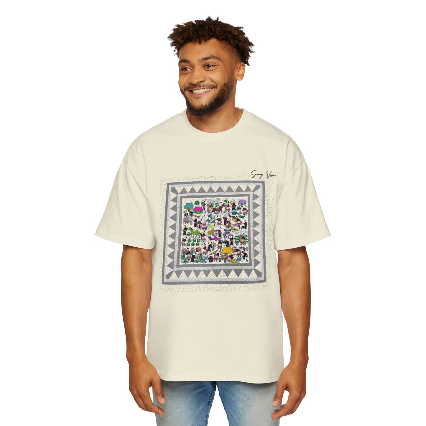 Savage Vision Hmong Story Bulky T-shirt