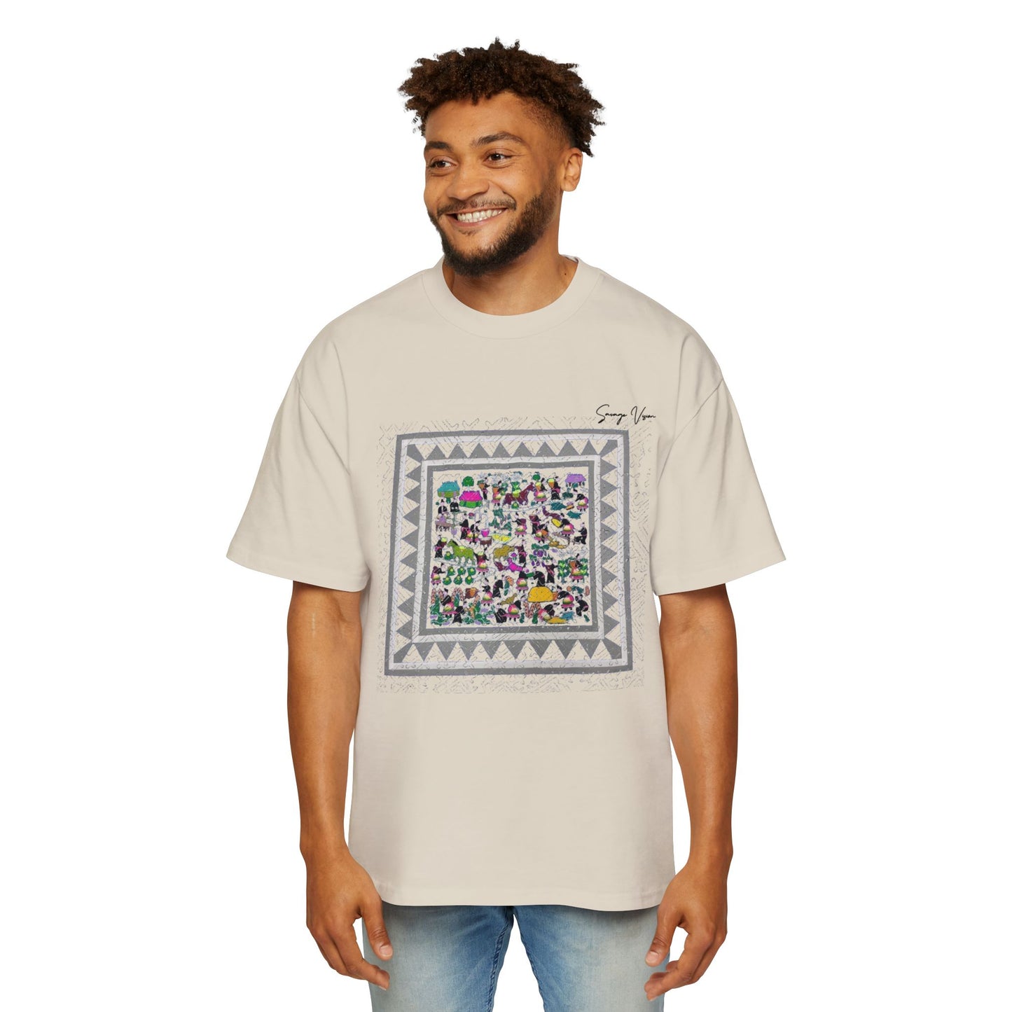 Savage Vision Hmong Story Bulky T-shirt