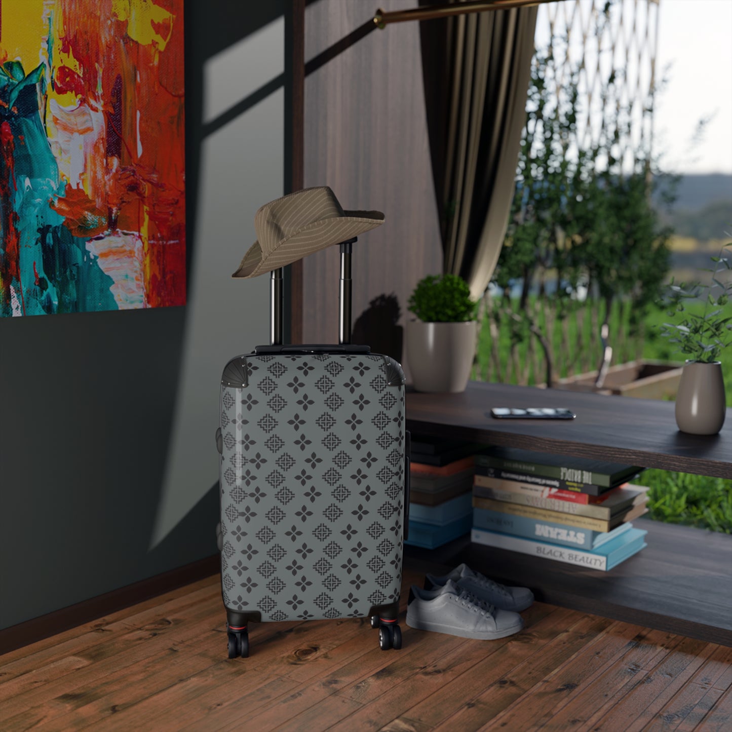 Savage Vision Apparel Hmong inspired Suitcase