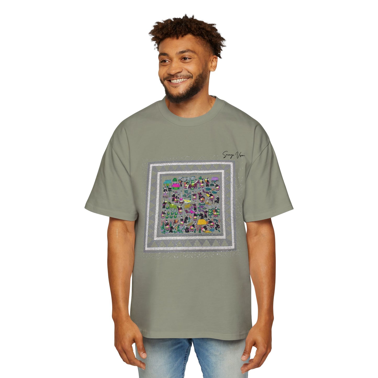 Savage Vision Hmong Story Bulky T-shirt