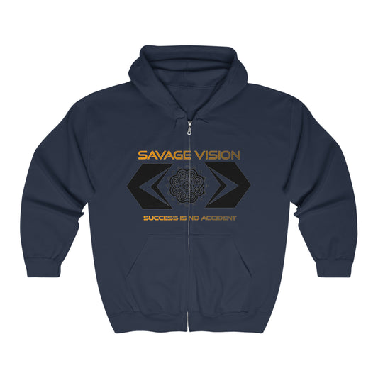 Hmong Story Unisex Heavy Blend™ Full Zip Hooded Sweatshirt