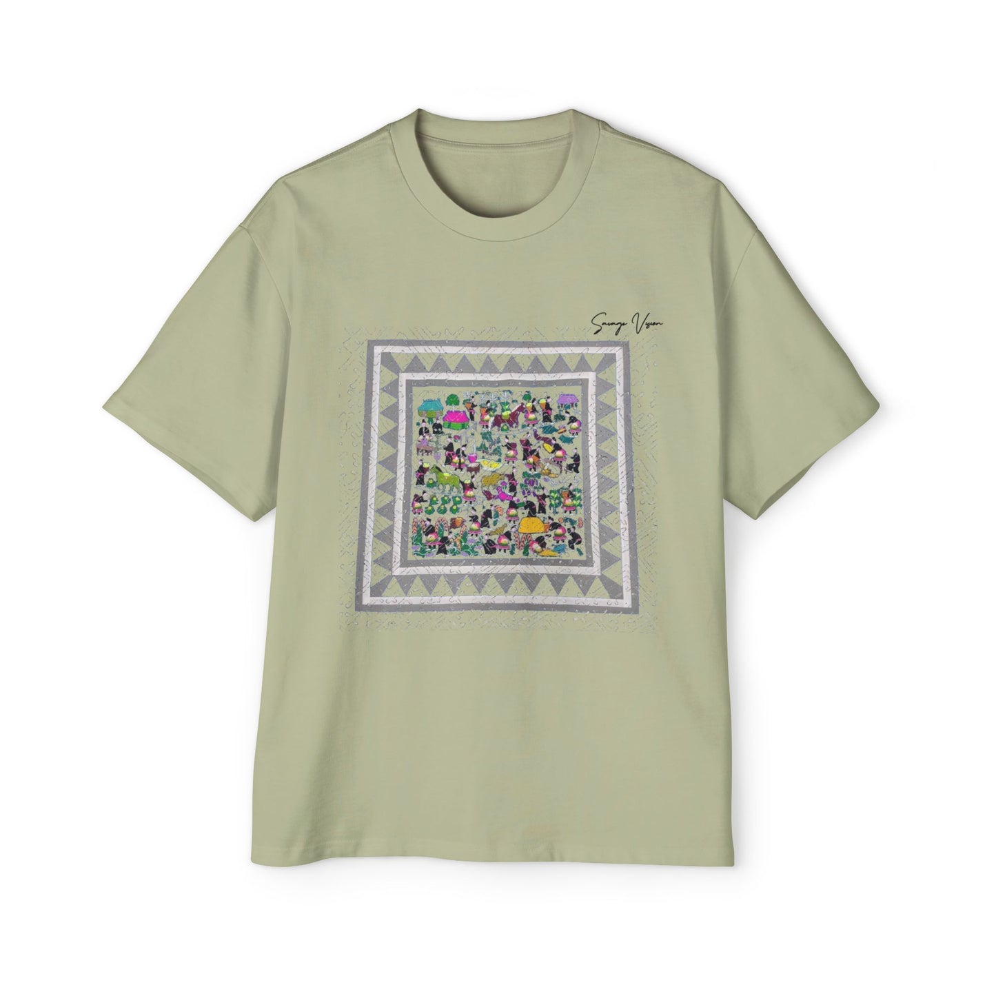 Savage Vision Hmong Story Bulky T-shirt