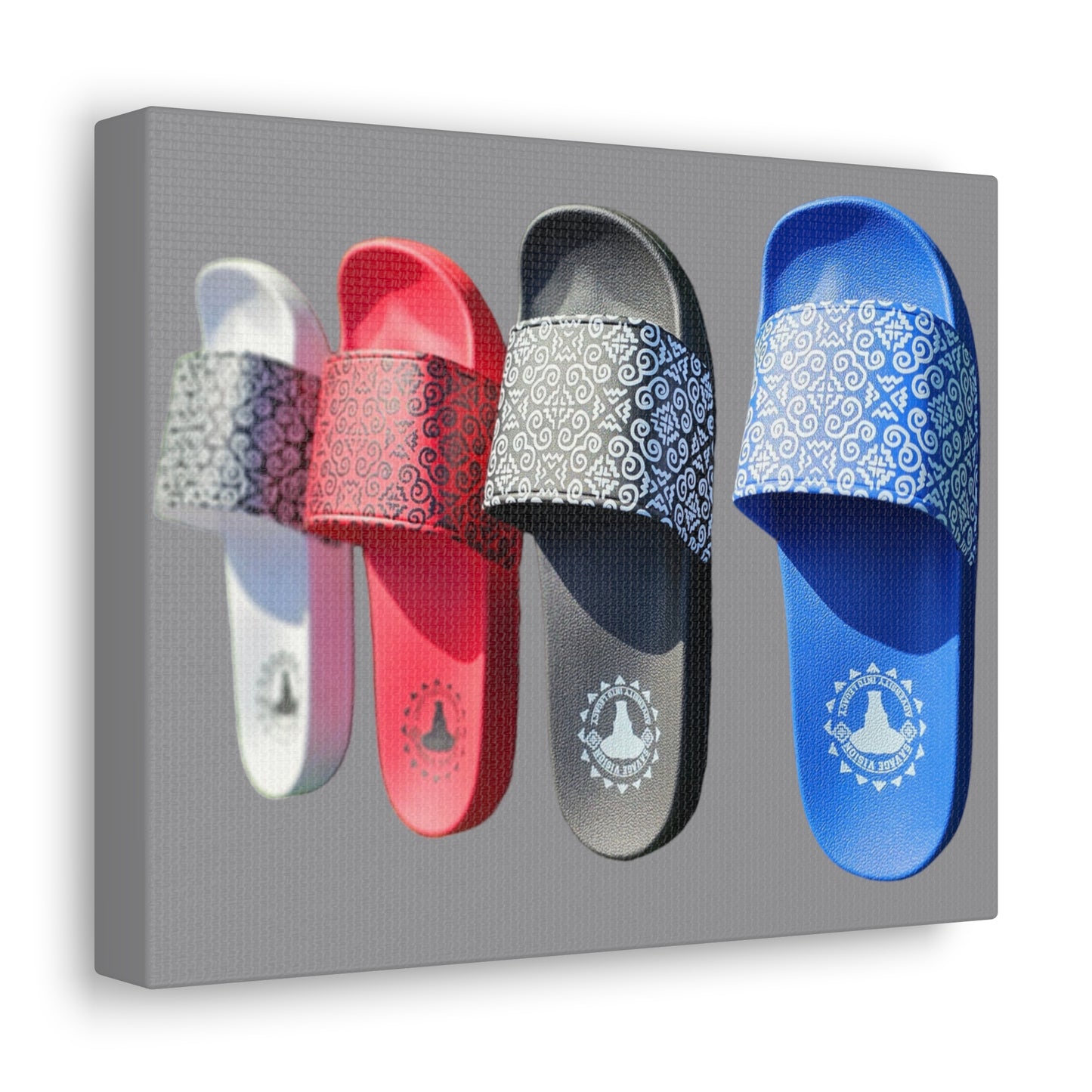 Hmong inspired Canvas Gallery Wraps