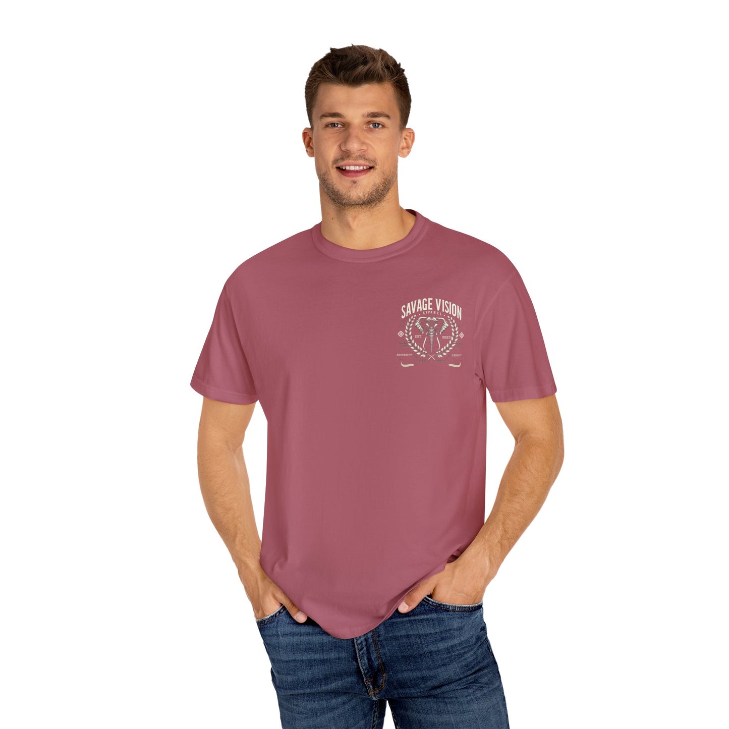 Savage Vision Unisex Garment-Dyed T-shirt
