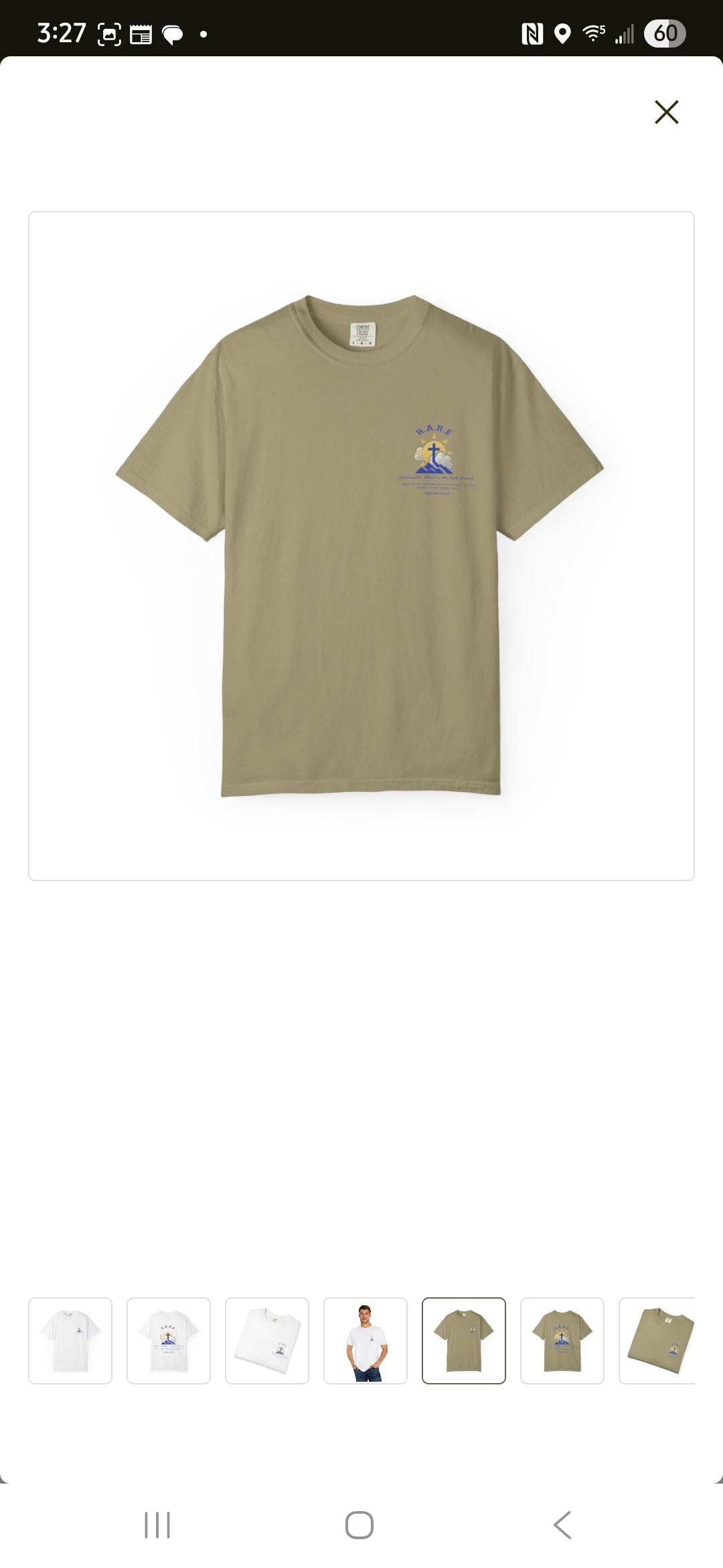 Faith-Inspired Unisex T-Shirt - R.A.R.E. Design, Spiritual Wear, Christian Apparel, Gift for Believers, Inspirational Fashion